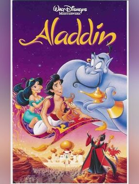 Aladdin Movie Poster Kitchen Fridge Magnet Home Decor